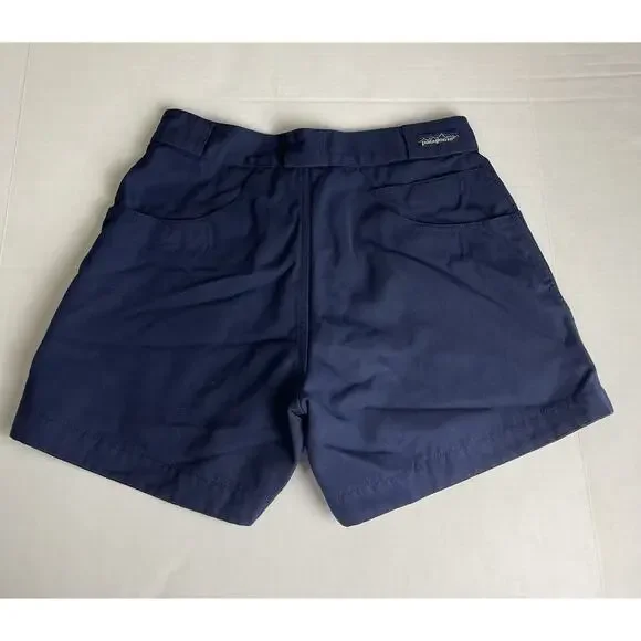 Patagonia Shorts Men's Size 32 Blue 5 Pockets 10" Rise 4.5" Inseam *Flaw - Picture 4 of 11